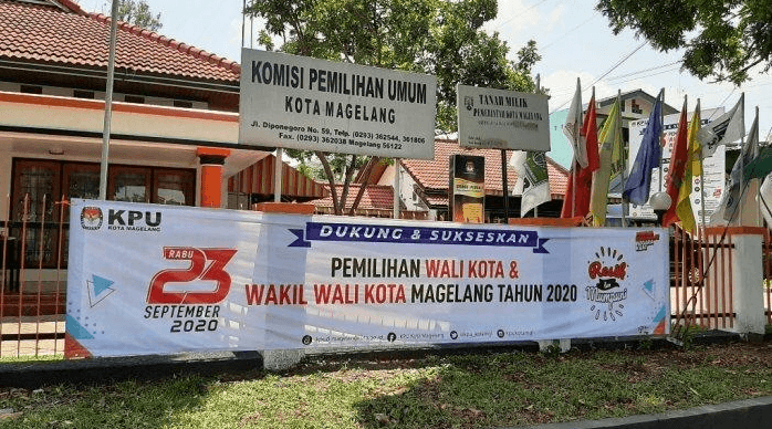KANTOR KPU: KPU Kota Magelang (Foto: Internet)