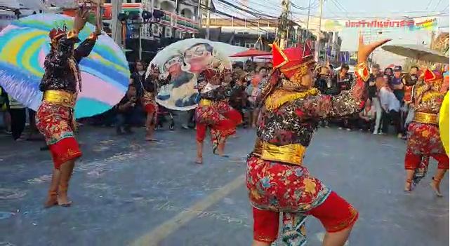 NEWS: Tarian Soreng Magelang pentas di Thailand oleh Sanggar Kinara Kinari Borobudur (19/1/2020)-(Foto: Istimewa)