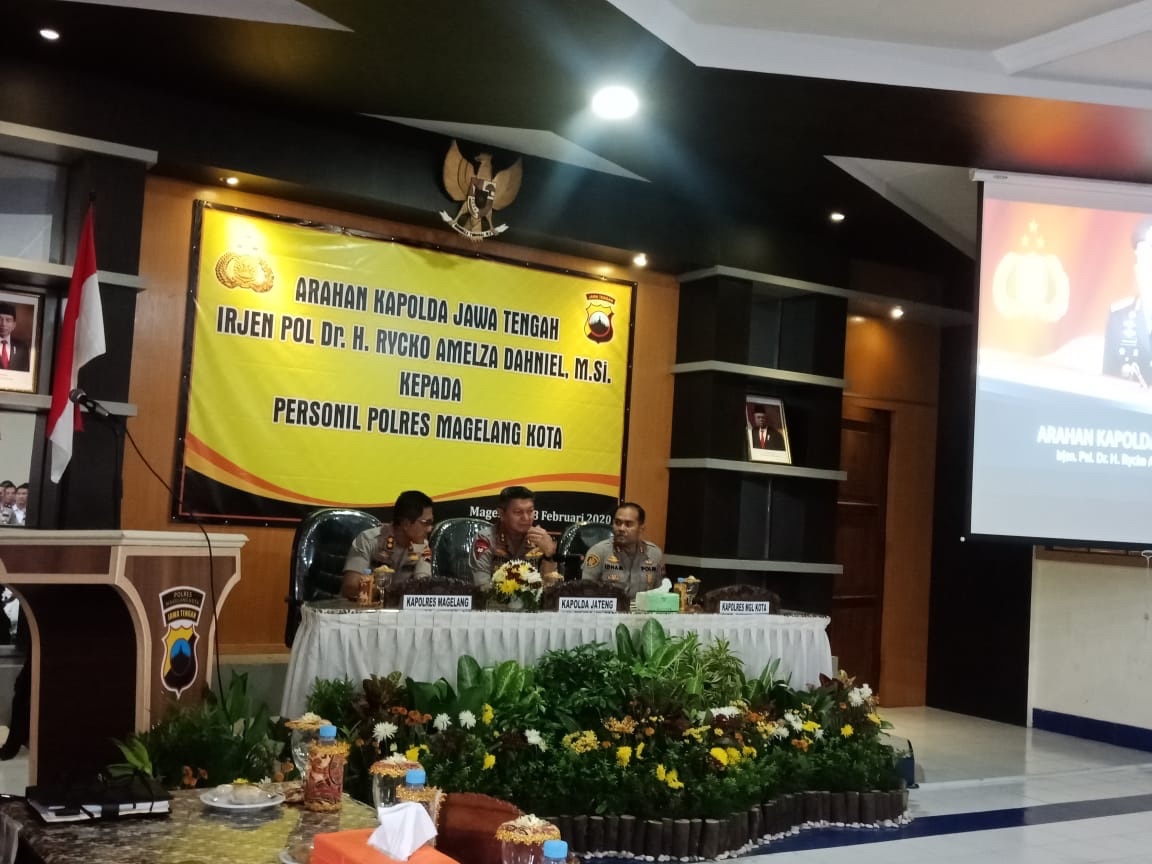 Kapolda Jateng Dorong Polres Magelang Kota dan Kabupaten Sinergi