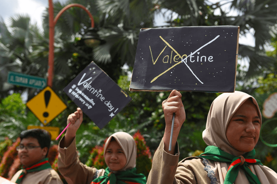 VALENTINE: Meski tidak ada larangan, Disdikbud Kota Magelang sarankan tidak rayakan Valentine's Day. (Foto: Istimewa)