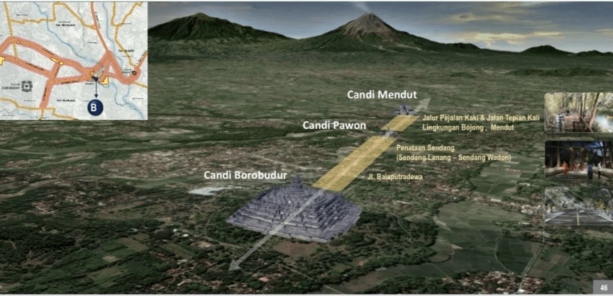 Akan dibangun Jalan Layang Penghubung Mendut-Pawon-Borobudur