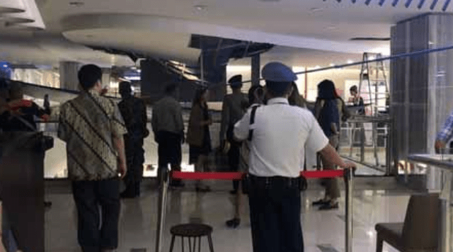 Berikut Penjelasan Pengelola Malioboro Mall Soal Atap Ambrol