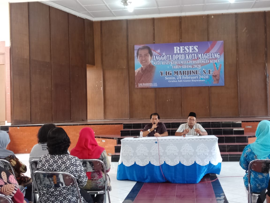 Reses, Anggota DPRD Kota Magelang “Disambati” Saptic Tank