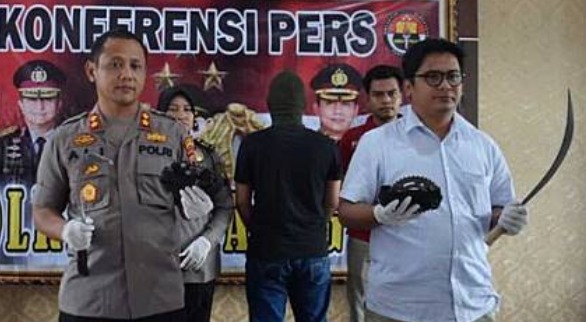 NEWS: Saat proses pers rils gengster sari ayam parakan temanggung (Foto: Istimewa)