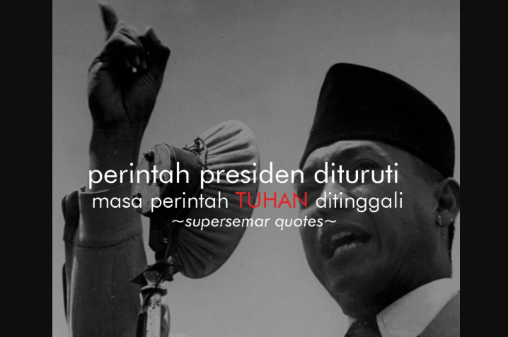 ILUSTRASI : Supersemar titah soekarno 11 maret 1966 jadi ahri sejarah Indonesia (Foto: Istimewa)