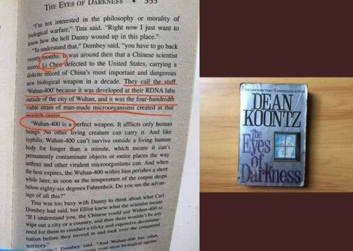 NEWS: Sebuah buku yang memberikan ramalam corona 40 tahun lalu, ini kenyataannya (Foto: Istimewa)