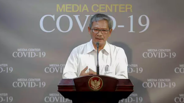 Juru Bicara Pemerintah untuk Penanganan Covid-19 di Indonesia Achmad Yurianto. (Foto: Internet)