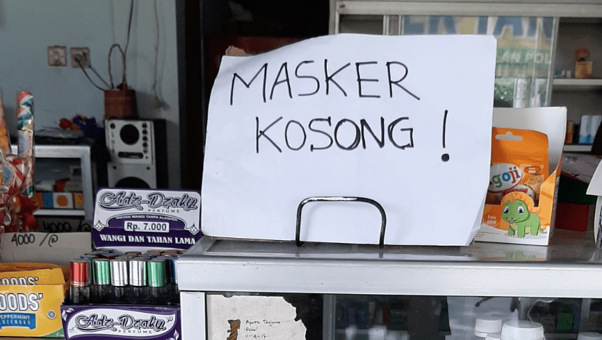 Harga Masker di Magelang Rp 190 Ribu Per Box Ludes Diborong