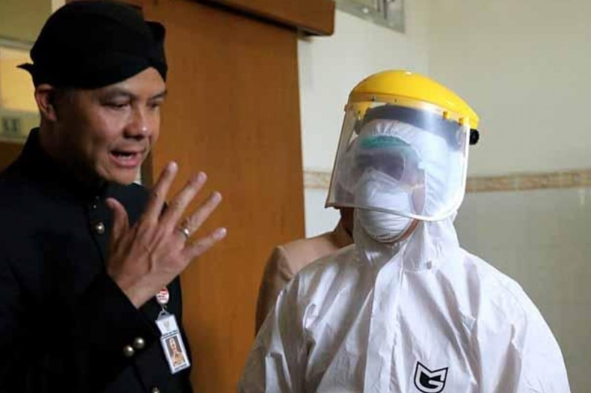 NEWS: Ganjar Pranowo update kasus corona di Jateng (22/3/2020)-(Foto: Dok Pribadi)