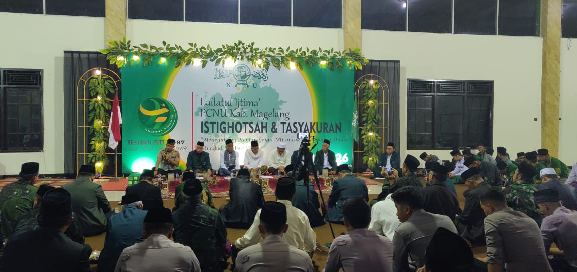 NEWS: Acara Harlah NU Magelang sederhana penuh makna (11/3/2020)-(Foto: Istimewa)