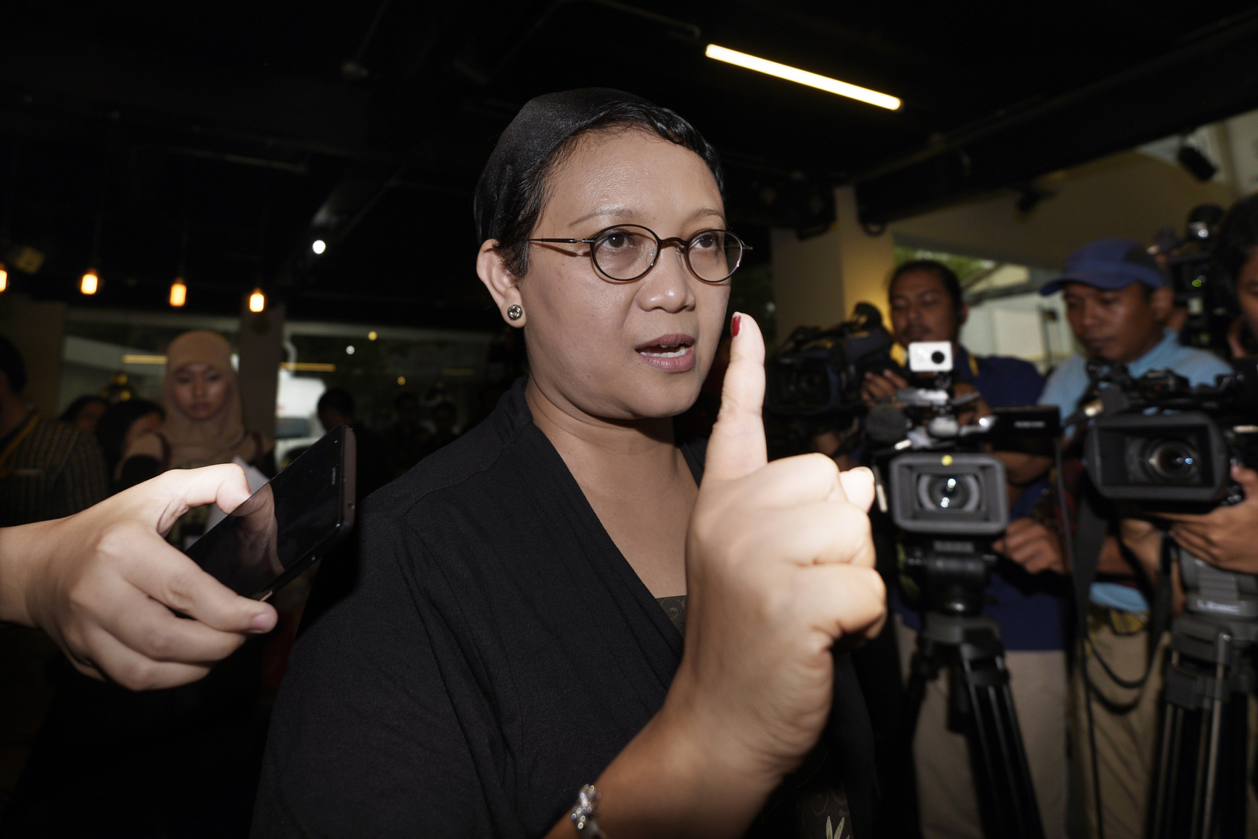 ILUSTRASI : Menteri Luar Negeri Indonesia, Retno tegaskan warga asing dari luar negeri jangan masuk dulu (31/3/2020)-(Foto: Internet)