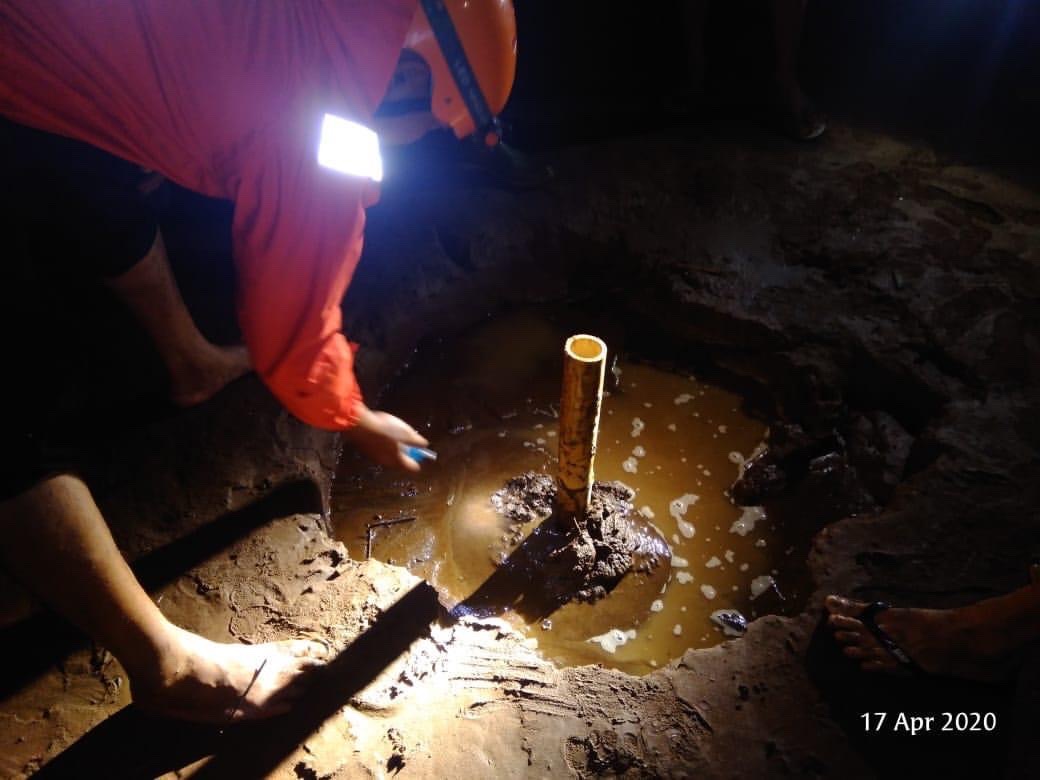 Ini Hasil Penelitian Lubang yang Semburkan Gas dan Api di Salaman Magelang