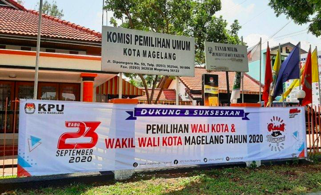 Kantor Komisi Pemilihan Umum Kota Magelang (Foto: istimewa)