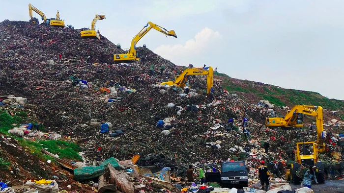 Ilustrasi Tempat Pembuangan Sampah Terpadu (TPST). (Foto: Internet)
