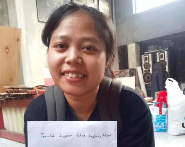 PERAWAT: Elisabet Wahyu Ajar Wulan. (Foto: istimewa)