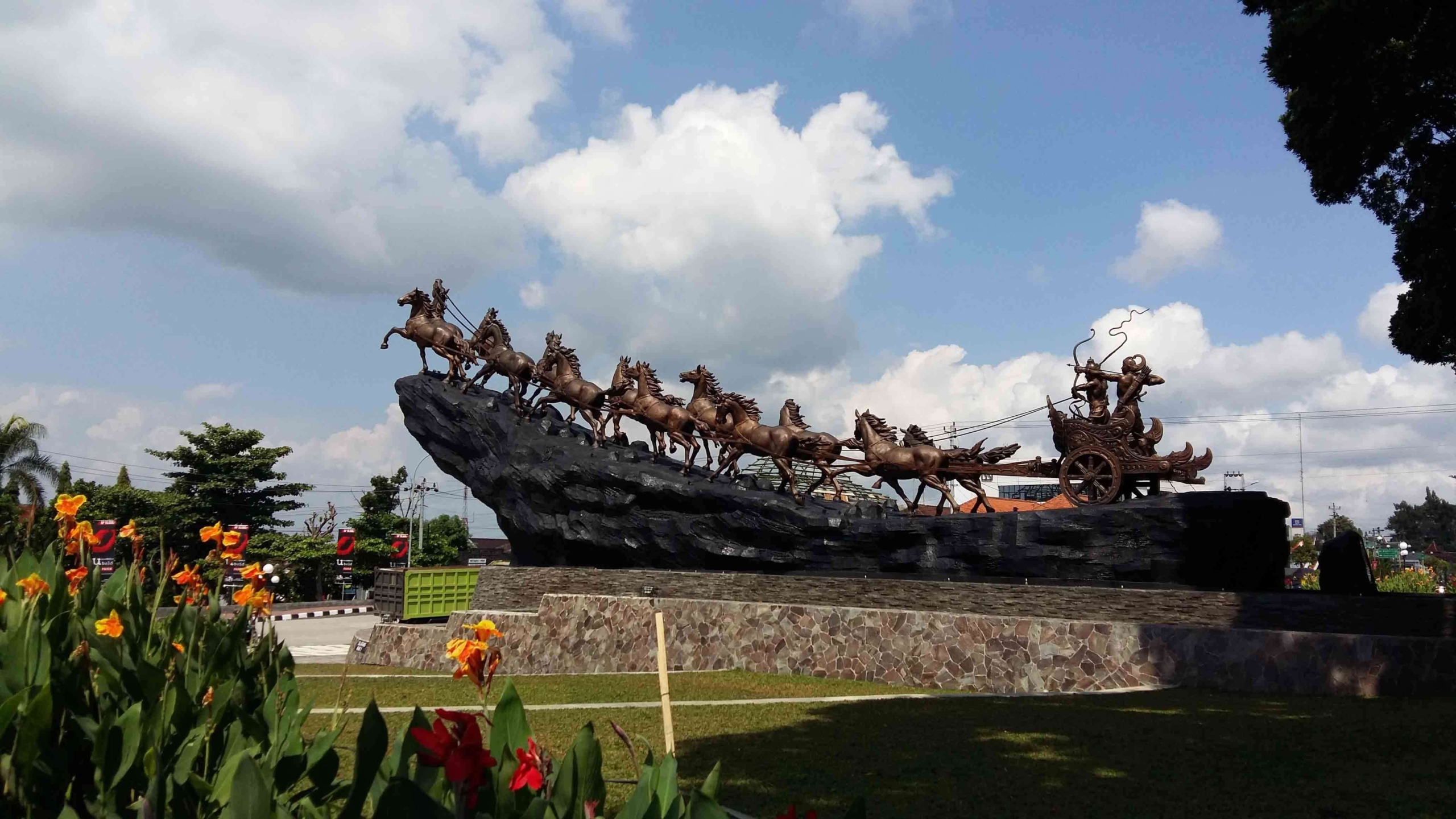 NEWS: Salah satu simbol Kabupaten Boyolali. Dan saat ini bebas corona (13/4/2020)-(Foto: Istimewa)