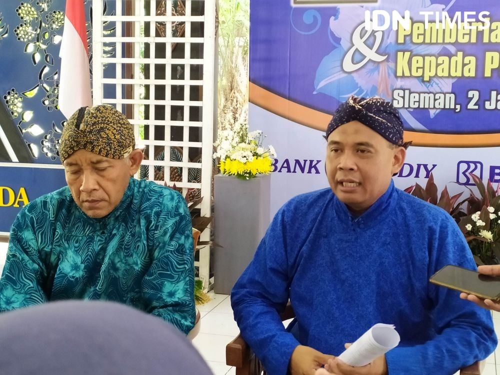 NEWS: Pj Sekretaris Daerah Kabupaten Sleman, Harda Kiswaya saat menjelaskan terkait Jadup bagi warganya (3/4/2020)-(Foto: Istimewa)