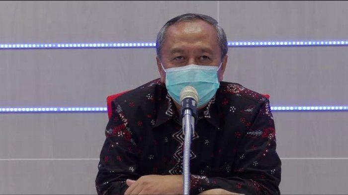 Kepala Dinas Kesehata Kota Magelang, Sri Harso saat rils perkembangan virus corona di Kota Magelang (Foto: Istimewa)