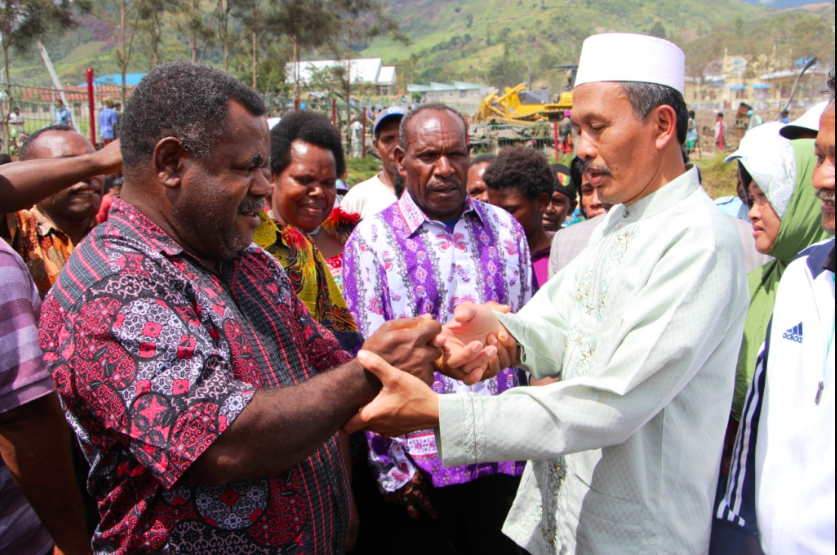 Gambar ilustrasi masyarakat muslim dan