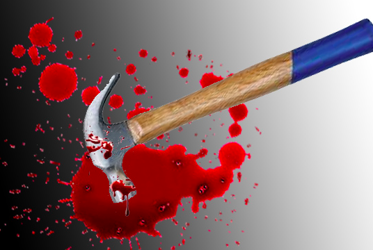 Gambar ilustrasi palu atau martil.