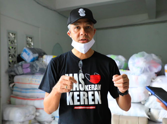Gubernur Jateng Ganjar Pranowo. (Foto: Humas Pemprov Jateng)