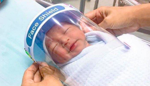ILUSTRASI : Bayi pasien positif Covid-19 sudah sembuh