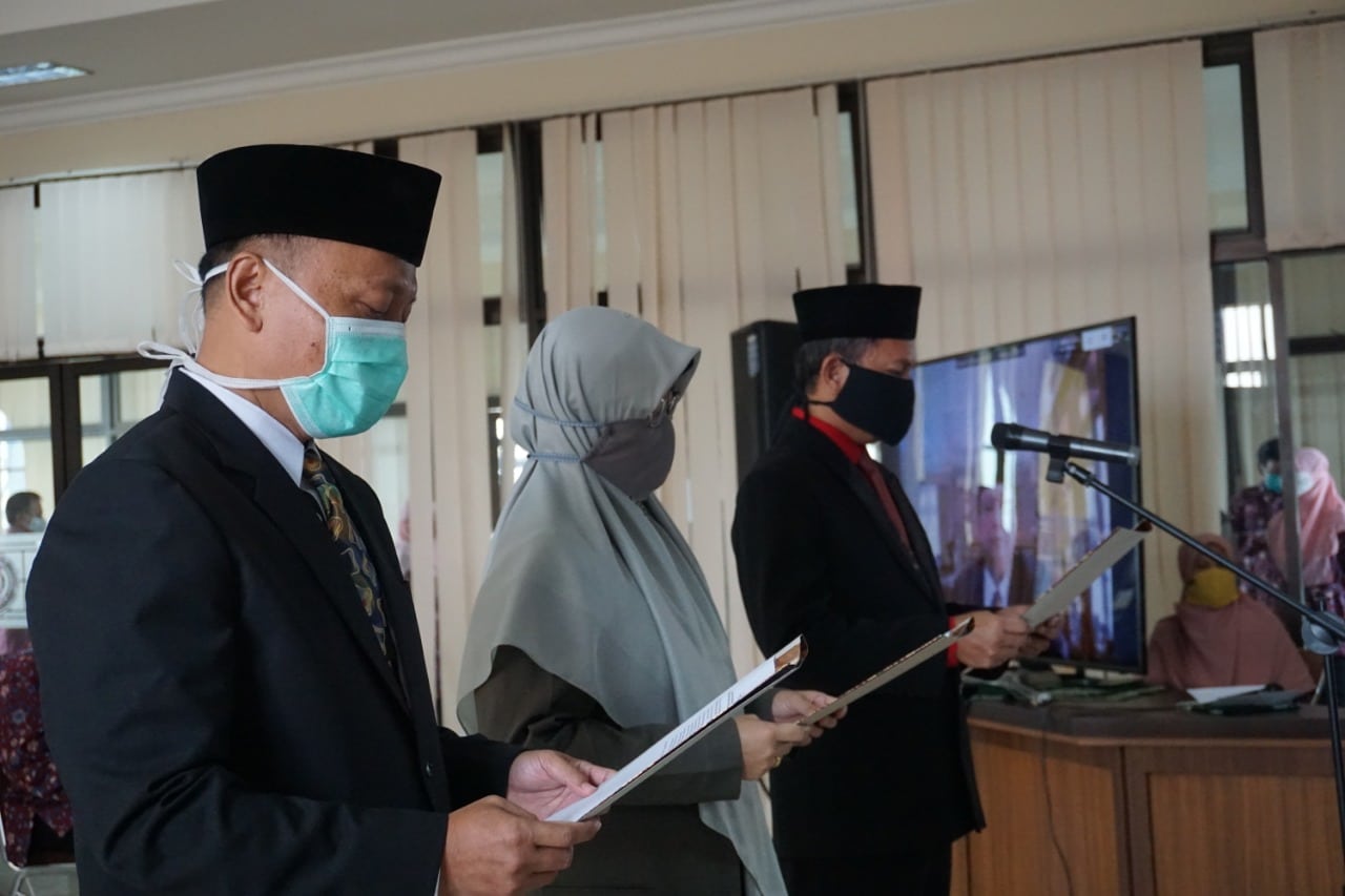 NEWS: Pelantikan Wakil Rektor Universitas Muhammadiyah Magelang (5/5/2020)-(foto: istimewa)