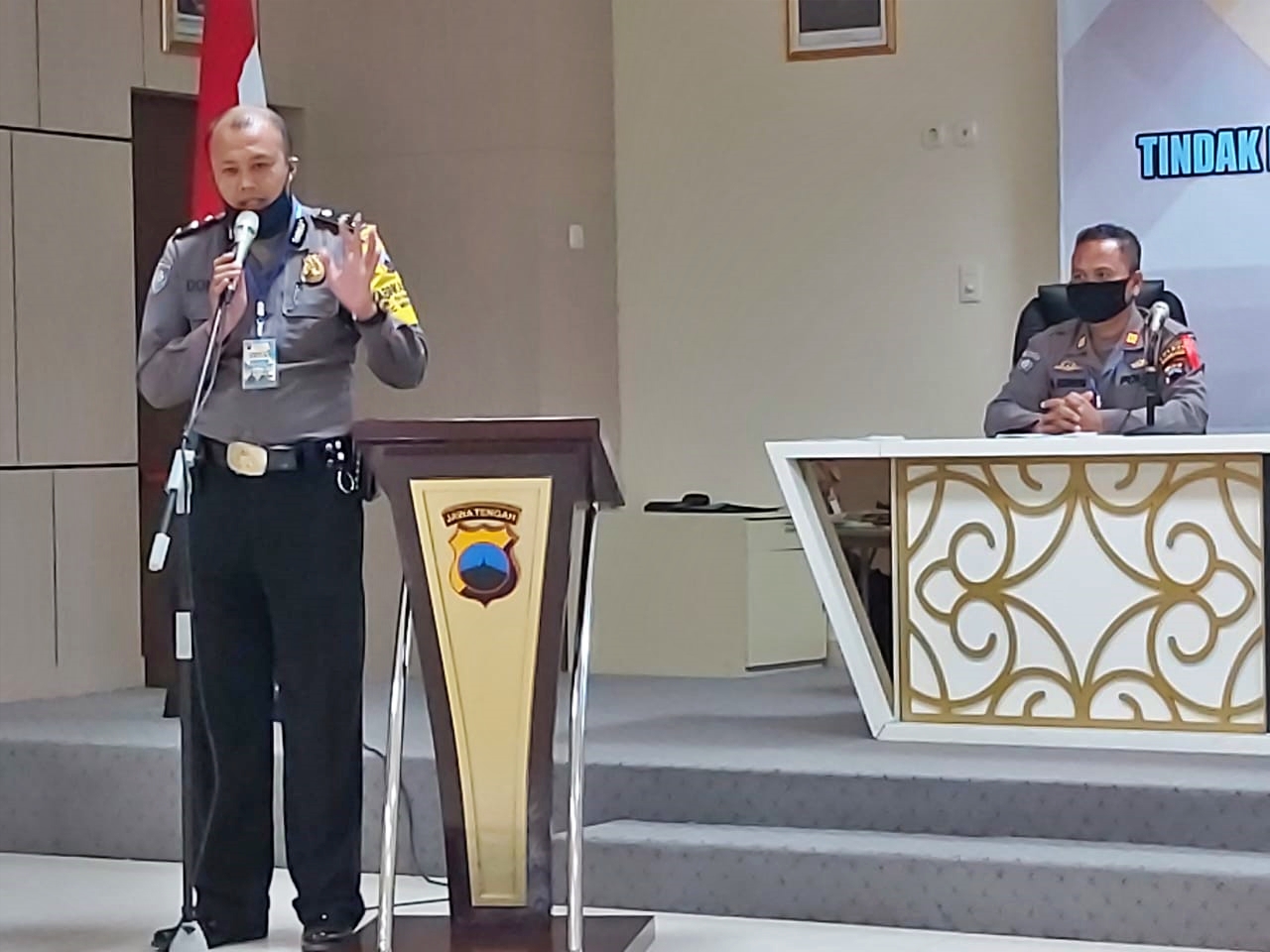 AIPDA Donny Sugiarto anggota Polsek Mertoyudan Polres Magelang raih juara 1 Polisi Teladan tingkat Polda Jateng