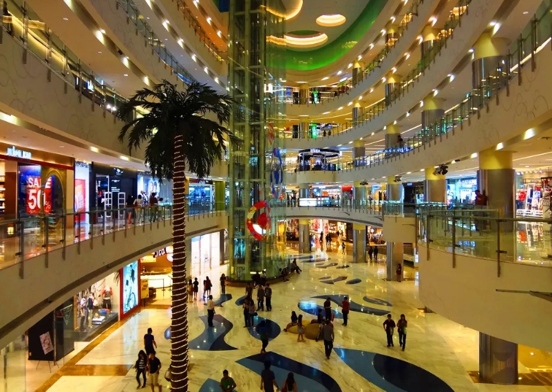 ILUSTRASI : Sebuah mall di Jakarta