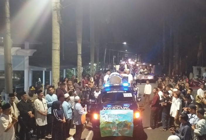 ILUSTRASI Takbir Keliling di malam Hari Raya Idul Fitri sebelumnya