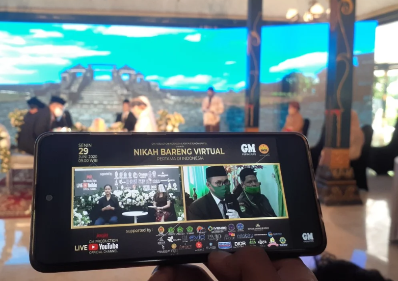 Nikah Bareng Virtual Pertama di Indonesia