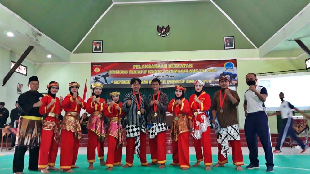 Tim Regu Tapak Suci Kabupaten Magelang Juara Festival Tapak Suci (27/6/2020)-(Foto: Istimewa)
