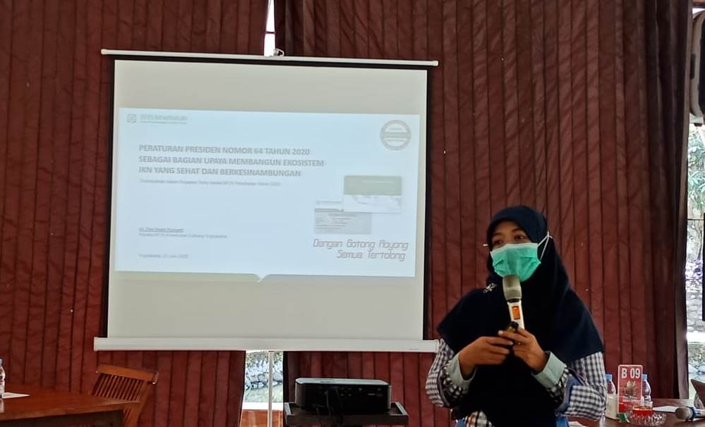 Kepala Cabang BPJS Kesehatan Yogyakarta Dwi Hesti Yuniarti
