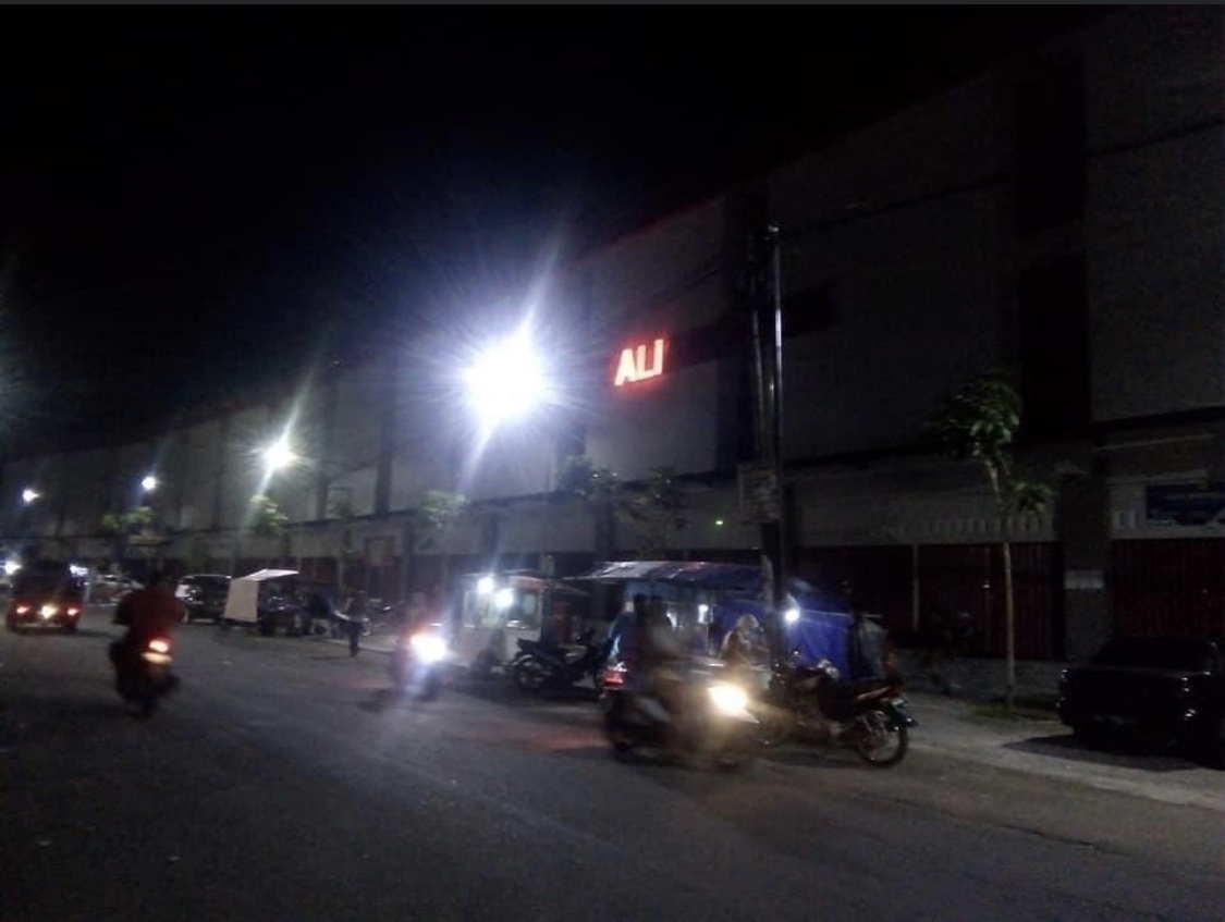 Belum Dipakai Tulisan Pasar Kaliangkrik Berubah Jadi ALI