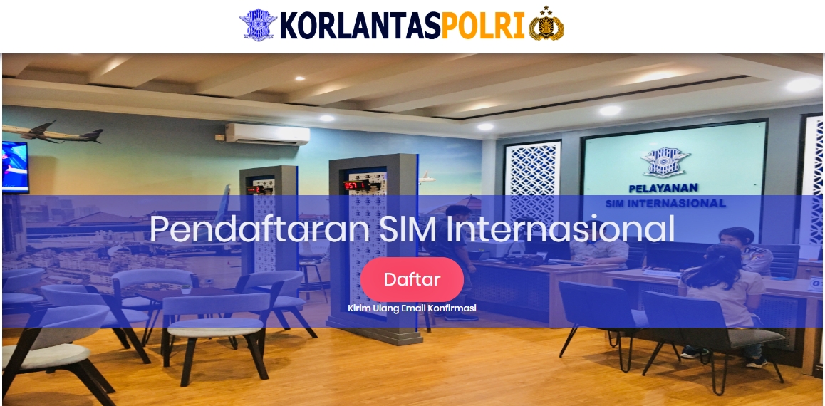 Buat SIM internasional bisa di rumah