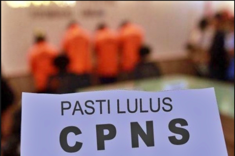 Ilustrasi calo PNS