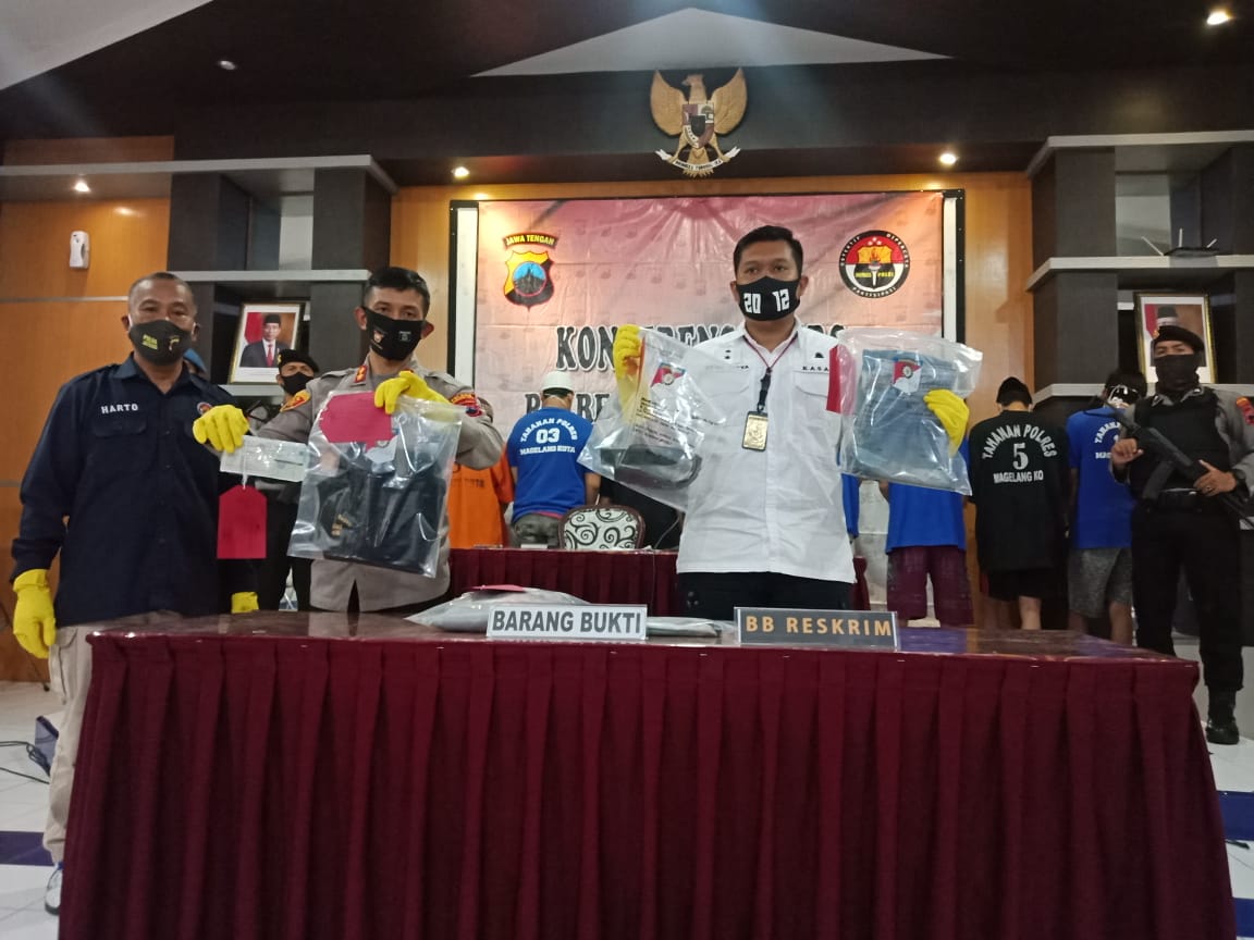 Gelar perkara kasus pengeroyokan menyebabkan kematian oleh Polres Magelang Kota (06/07/2020)