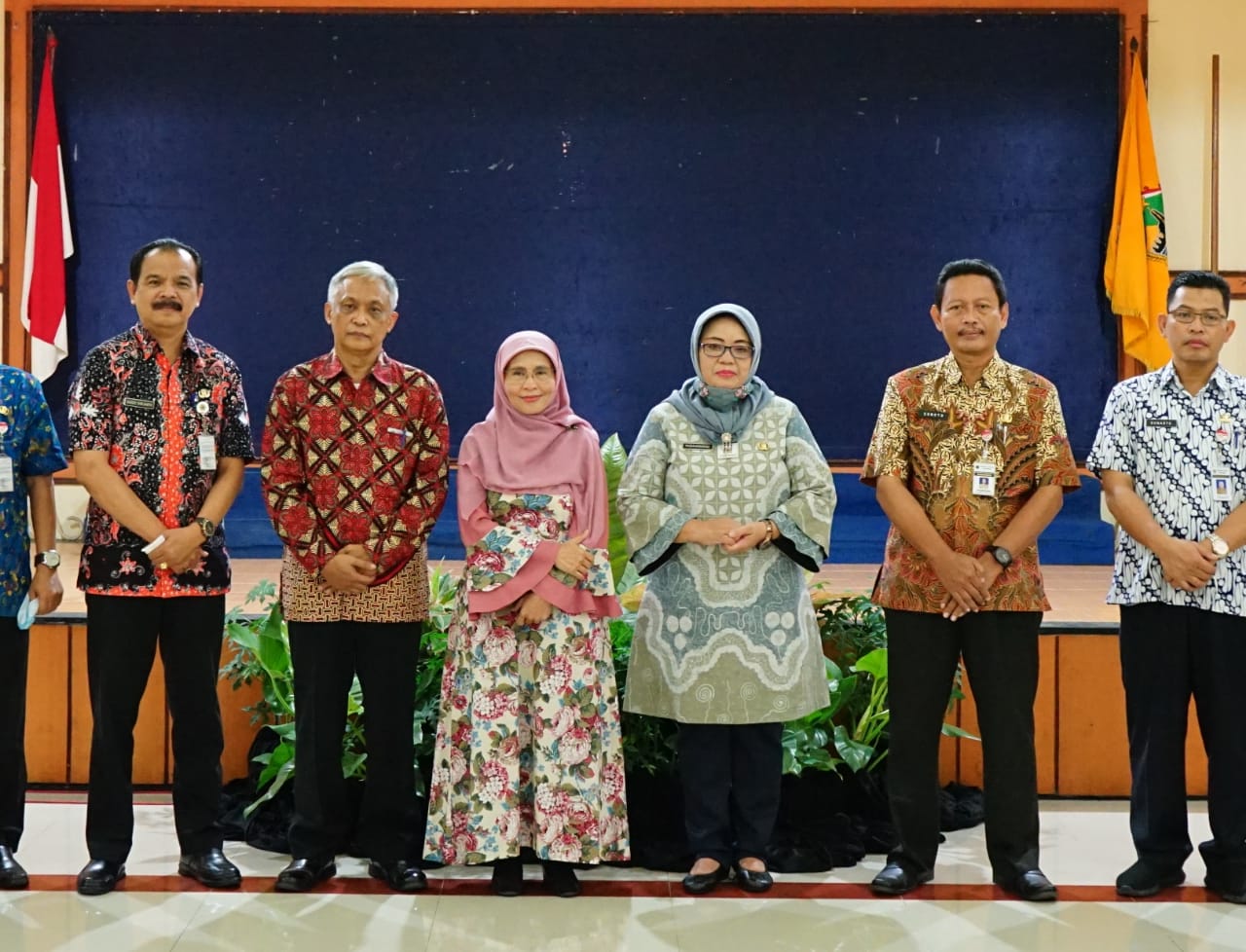 pisah sambut Jumeri di kantor Dinas Pendidikan dan Kebudayaan Jateng (24/7/2020).