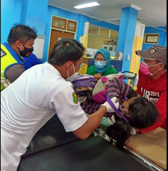 Bayi dilahirkan di Pos Jaga SPBUM Sumber Mas