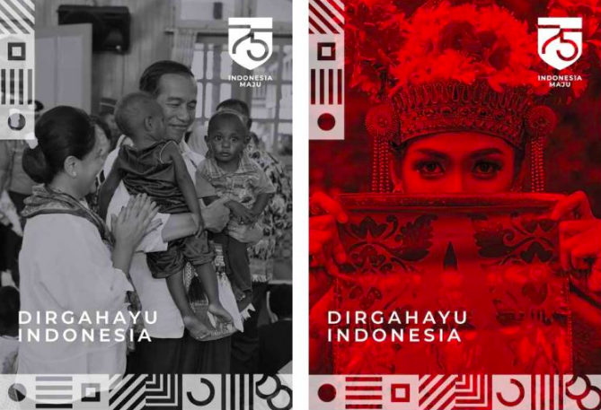 Arti Logo HUT Kemerdekaan RI ke-75 yang Bikin Kita Bangga