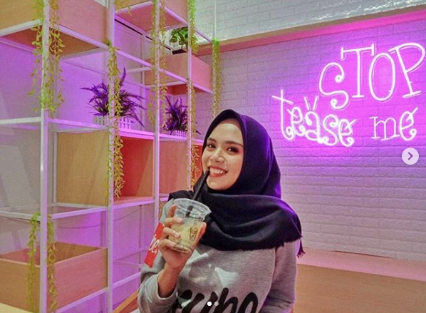 Rina Widianingrum seorang mahasiswi jurusan PGSD semester 4