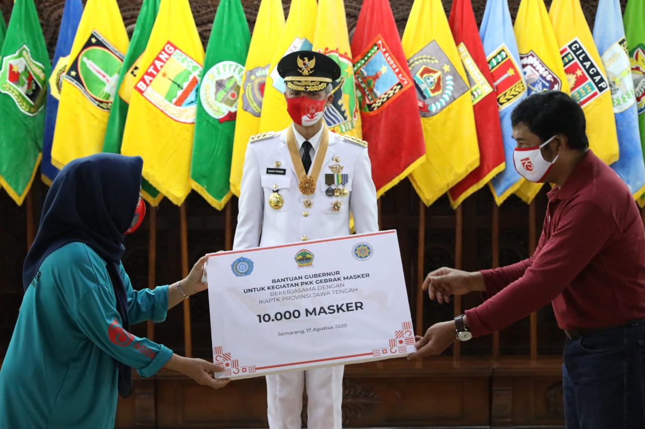 Cegah Penyebaran Covid-19, Pemprov Jateng Siap Intensifkan ‘Gebrak Masker’