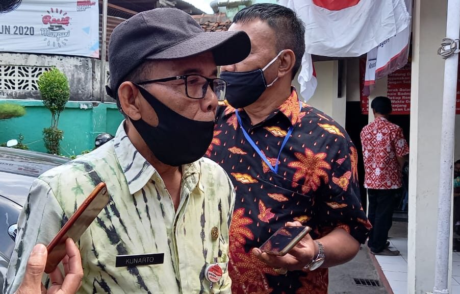 Kepala Bidang Sungai, Bendungan dan Pantai Dinas PU SDA Taru Provinsi Jateng Kunarto