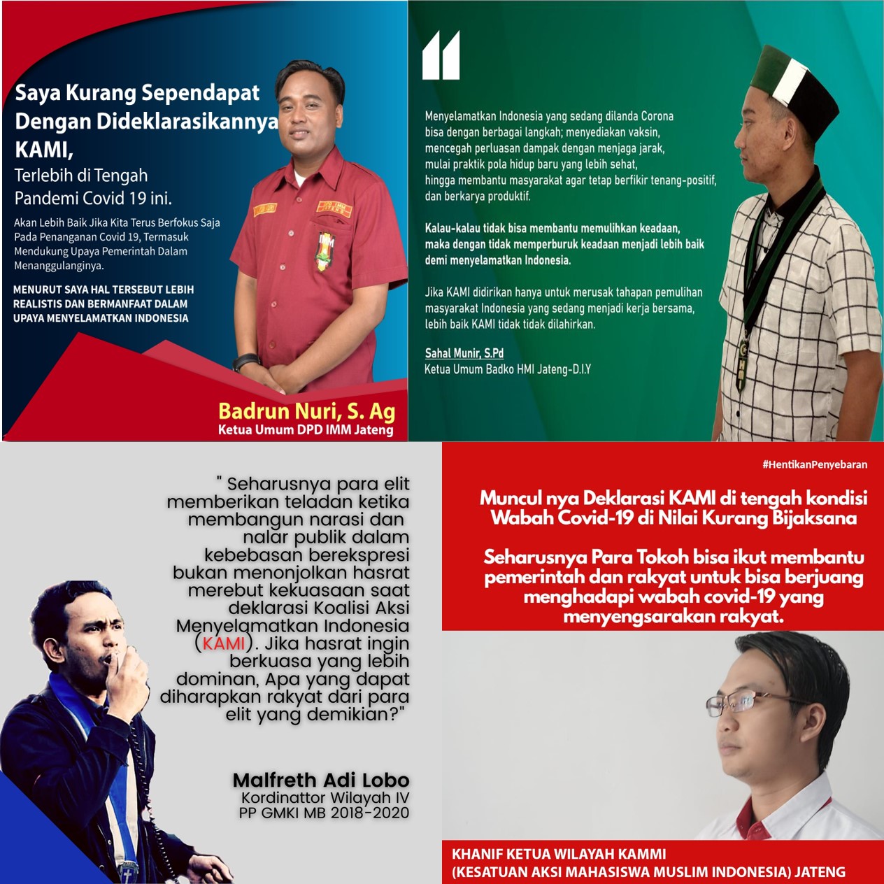 Deklarasi KAMI Terima Kritik Dari Beberapa Tokoh di Jateng