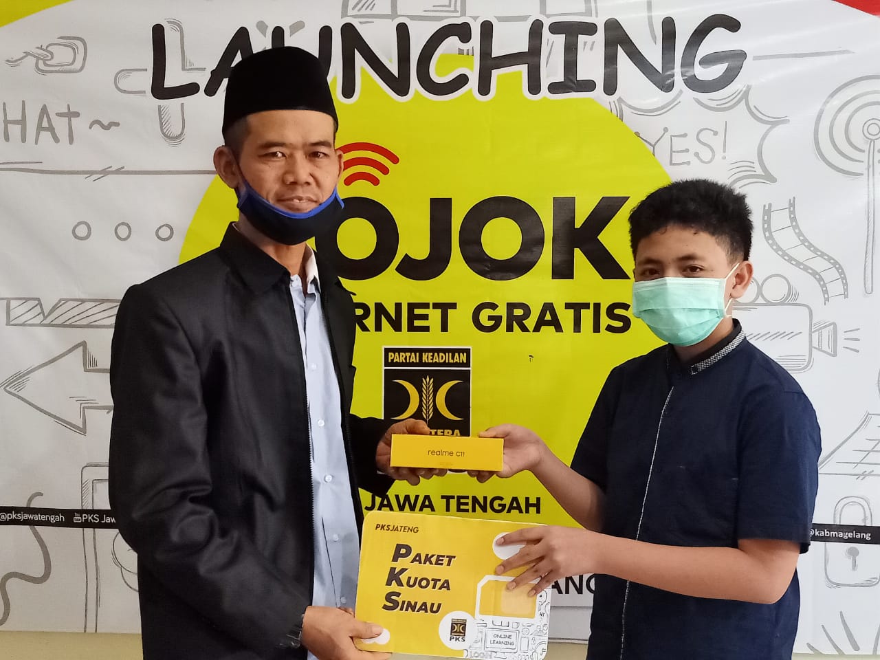 Pojok Sinau Program Wifi Gratis Dari PKS Magelang Untuk Belajar Anak