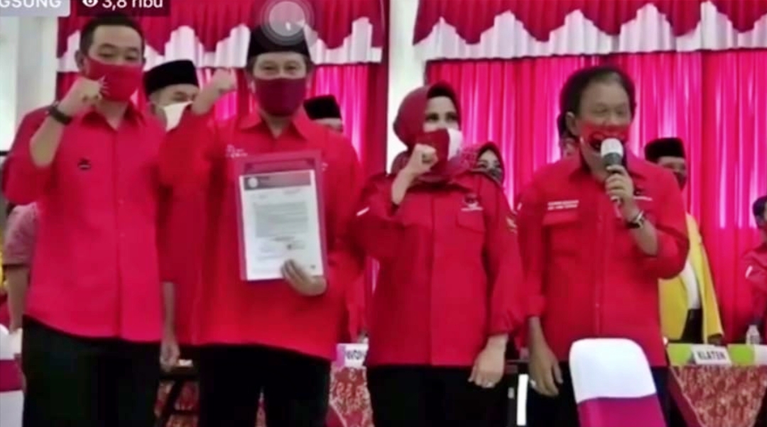 RESMI…Ini Daftar Paslon Pilkada Kota Magelang dari PDI Perjuangan