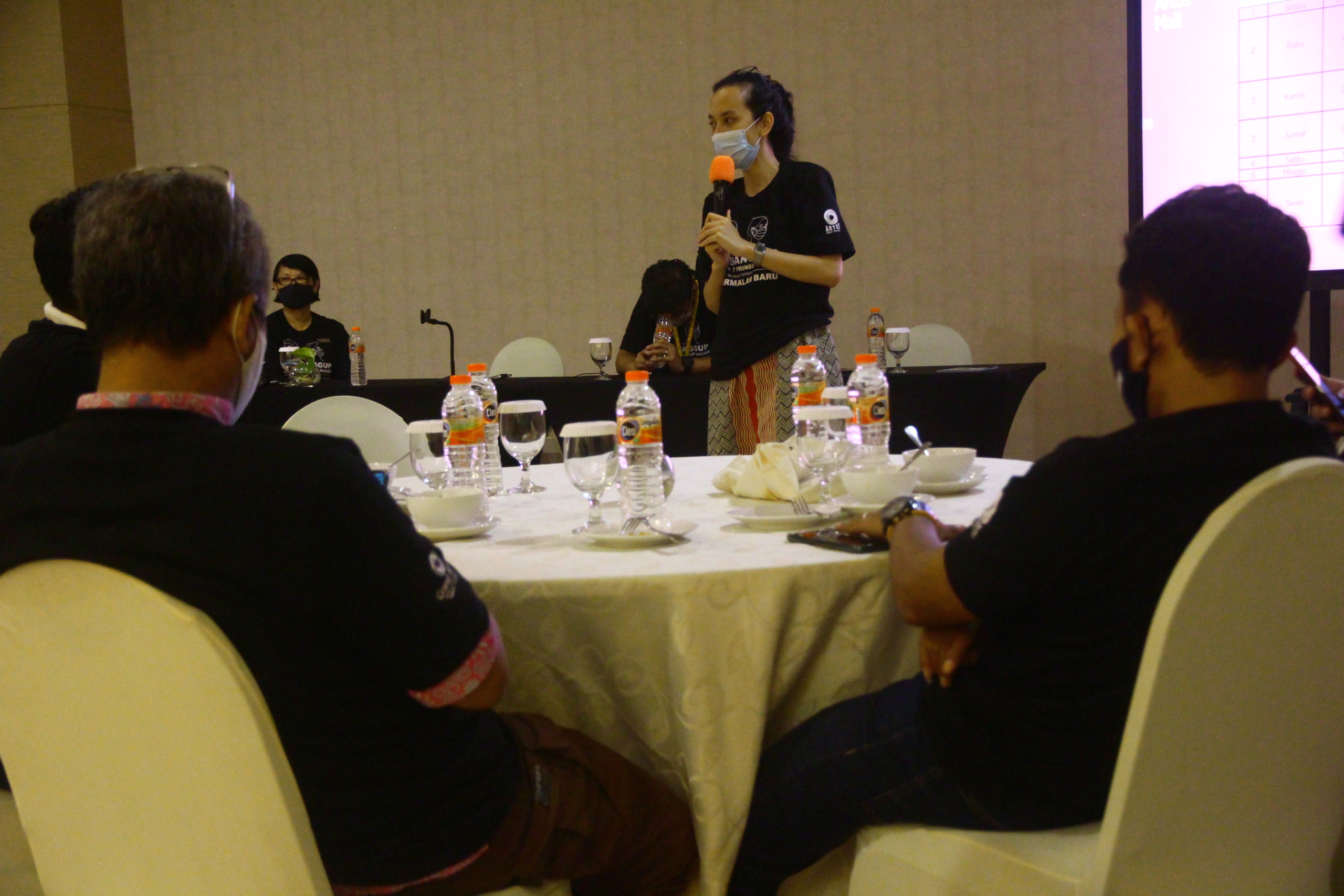 Pers Rils Grand Artos Hotel terkait penerapan protokol kesehatan (24/9/2020)-*Foto: Istimewa)