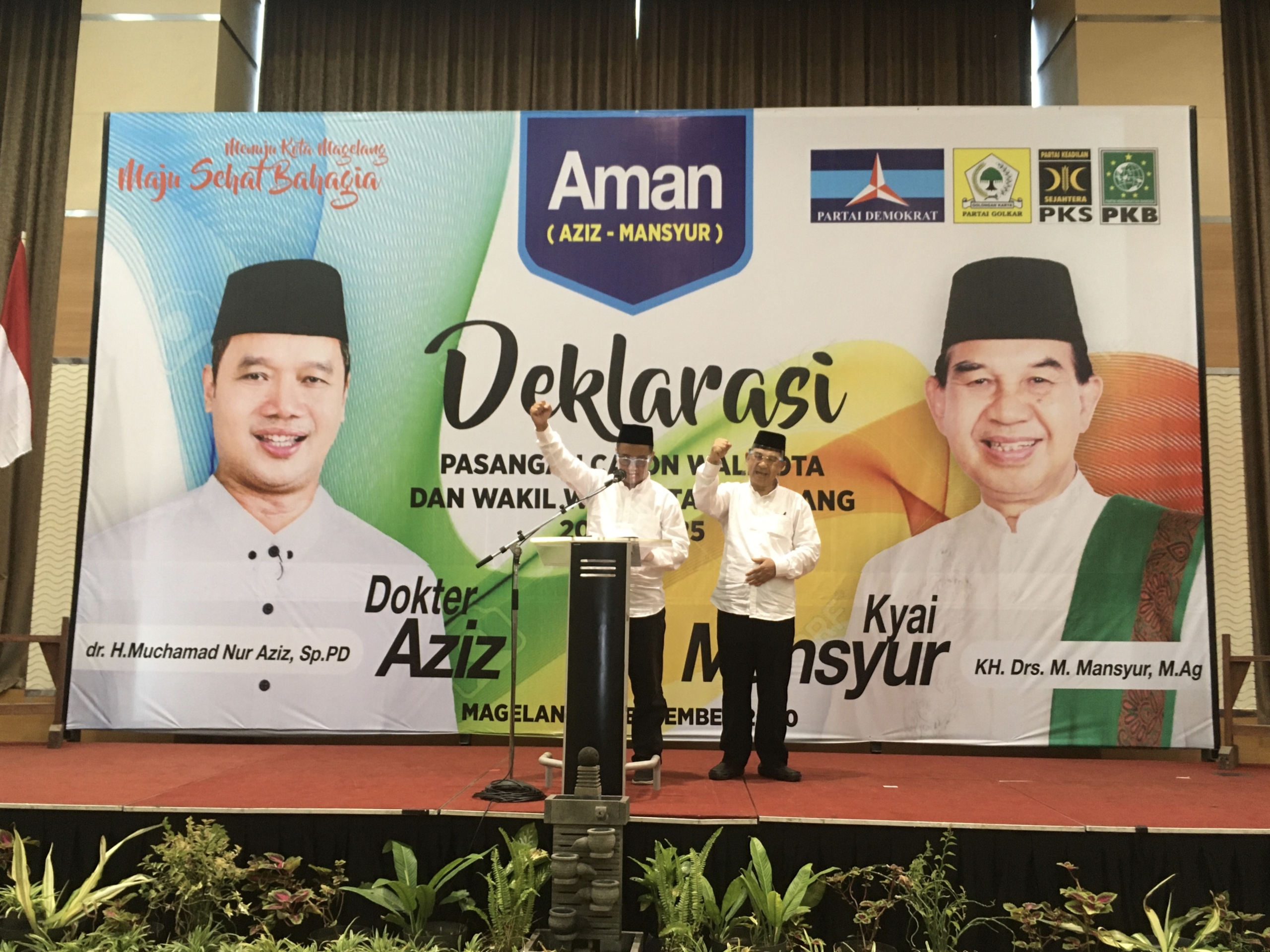 Hitung KPU Capai 57 Persen, Pasangan Aziz-Mansyur Di Atas Angin
