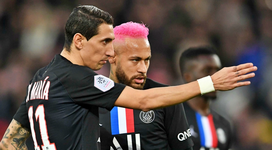 Neymar dan Di Maria positif covid