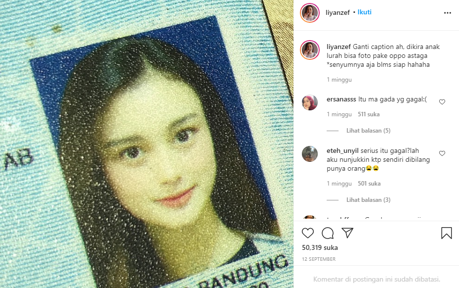 Viral !!! Foto KTP Perempuan Kelewat Cantik, Sukses Bikin Iri Netizen